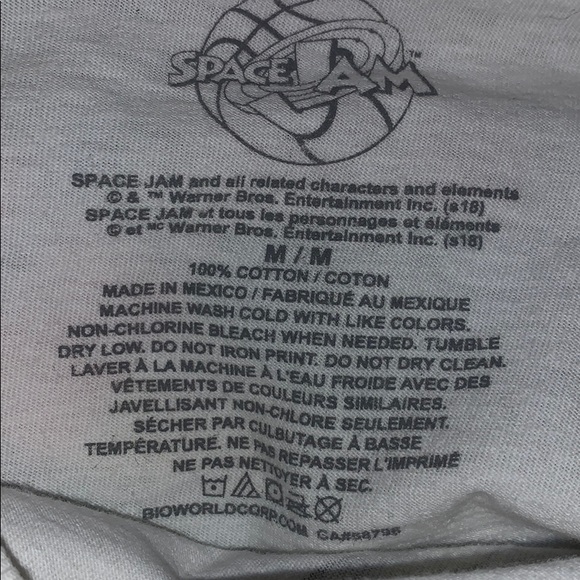 Space jam long sleeve tee size M - Picture 5 of 5